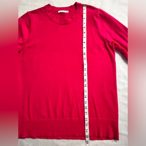 Staccato Women's Pink Sweater w Buttons on Sleeves Size XL - Picture 8 of 12